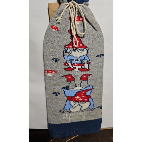 Chillin' With My Gnomies Wine Bottle Sock - Picture 7 of 7